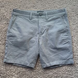 Express 8" Comfort Waist Hyper Stretch Slim Chino Shorts